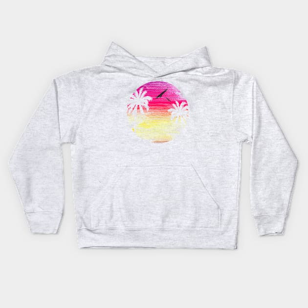 Paradise Kids Hoodie by clingcling